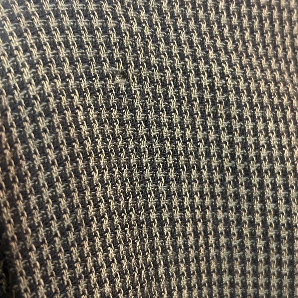 Oscar de la Renta Wool Vintage 90s Houndstooth Suit Jacket 42R Blazer